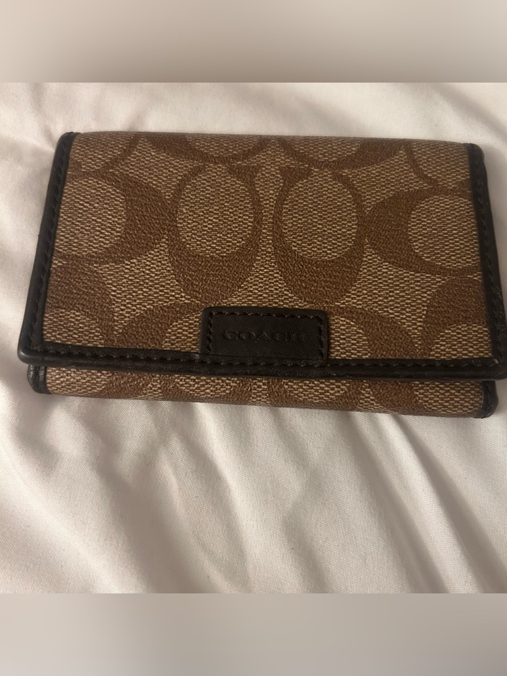 Vintage Coach 6 Ring Case